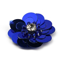 Flower Shape PVC Sequin/Paillette Beading Appliques&nbsp;DIY-WH0308-287B
