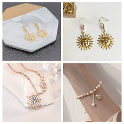 16Pcs 2 Colors Brass Pendants&nbsp;KK-CA0001-56