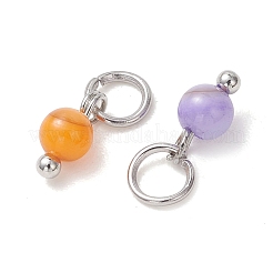 Dyed Natural Freshwater Shell Pendants&nbsp;PALLOY-JF05441-02