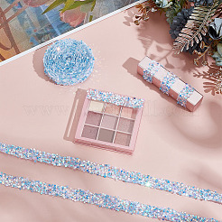 5 Yards Glitter PVC Sequins Hotfix Ornament Accessories&nbsp;DIY-WH0128-19A