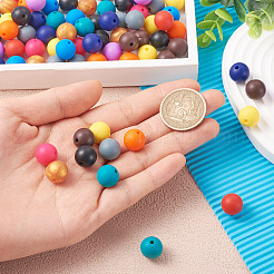 120Pcs 12 Colors Silicone Beads&nbsp;SIL-TA0001-18