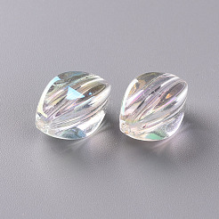Transparent Acrylic Beads&nbsp;X-TACR-S156-002