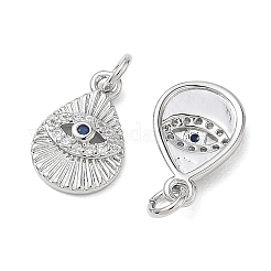 SHEGRACE Brass Cubic Zirconia Pendants&nbsp;XGRQ3K757-533P