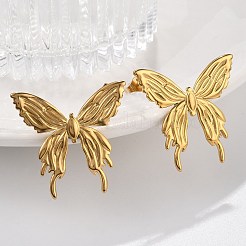 304 Stainless Steel Stud Earrings for Women&nbsp;EJEW-K306-21G