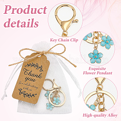 Flower Alloy Keychains&nbsp;KEYC-WA0001-06