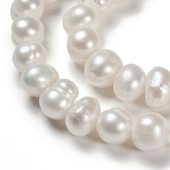 Natural Cultured Freshwater Pearl Beads Strands&nbsp;PEAR-N013-06G
