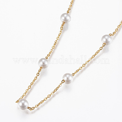 304 Stainless Steel Pendant Necklaces&nbsp;NJEW-G305-02G
