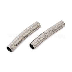 304 Stainless Steel Tube Beads&nbsp;STAS-B128-13B-P