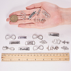 Tibetan Style Alloy Links&nbsp;TIBE-SC0002-07