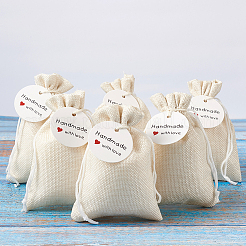 Burlap Packing Pouches Drawstring Bags&nbsp;ABAG-TA0001-14