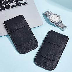2Pcs Rectangle PU Imitation Leather Single Watch Storage Bag&nbsp;AJEW-GO0001-85D