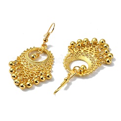 Golden Alloy Chandelier Earrings&nbsp;EJEW-D092-03A-G
