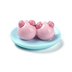Opaque Resin Cute Pig Imitation Food Decoden Cabochons&nbsp;CRES-M016-01G