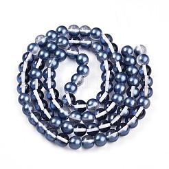 Baking Paint Transparent Glass Beads&nbsp;X1-DGLA-N011-10mm-08