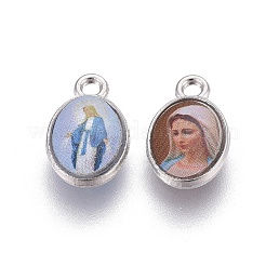 Glass Charms&nbsp;KK-F789-37P