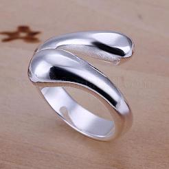 Classic Adjustable Brass Cuff Rings&nbsp;RJEW-BB12036