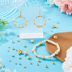 Brass Beads&nbsp;KK-TA0008-23G