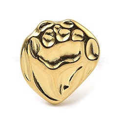 304 Stainless Steel Open Cuff Rings&nbsp;RJEW-Z018-25G