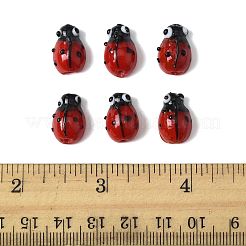 2 Strands Ladybug Handmade Lampwork Beads Strands&nbsp;LAMP-FS0001-53A