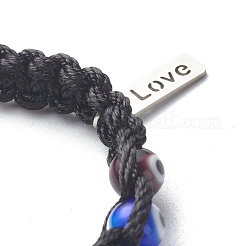 Adjustable Nylon Thread Braided Bead Bracelets&nbsp;BJEW-JB06603