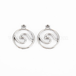 Tibetan Style Alloy Pendants&nbsp;TIBE-S320-182A-AS