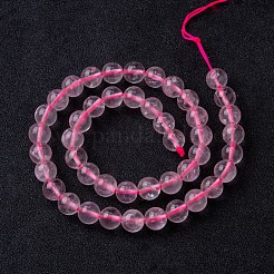 Natural Rose Quartz Bead Strands&nbsp;G-R173-12mm-04