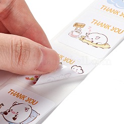 Adhesive Thank You Stickers Roll&nbsp;DIY-M035-03F