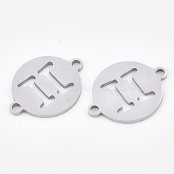 Tarnish Resistant 201 Stainless Steel Links connectors&nbsp;STAS-T044-33P