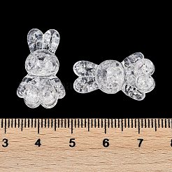 Transparent Crackle Acrylic Beads&nbsp;TACR-U008-02B