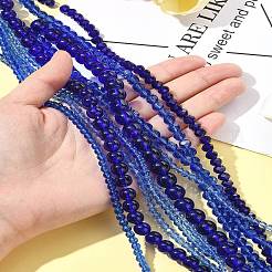 Electroplate Glass Beads Strands&nbsp;EGLA-FS0001-42D