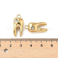 304 Stainless Steel Pendants&nbsp;STAS-C134-35G