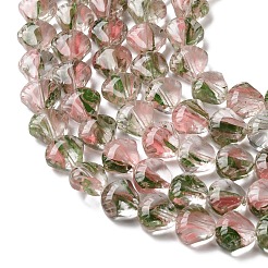 Inner Flower Handmade Lampwork Beads Strands&nbsp;LA-CBA3F7A-02