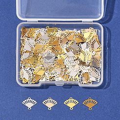 200Pcs 5 Colors Brass Laser Cut Hollow Connector Charms&nbsp;KK-FS0001-71