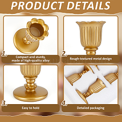 12Pcs Resin Candle Holder&nbsp;AJEW-GO0005-74