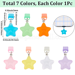 7Pcs PVC Plastic Mobile Dustproof Plugs&nbsp;HJEW-BM00011