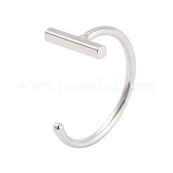 999 Fine Silver Stud Earrings for Women&nbsp;EJEW-F342-08P