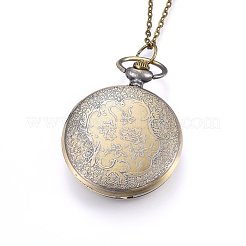 Alloy Pendant Necklace Quartz Pocket Watches&nbsp;WACH-F051-09AB