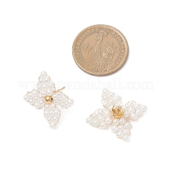 Shell Pearl Stud Earrings&nbsp;EJEW-TA00744