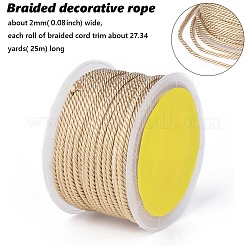 Polyester Milan Cord for DIY Jewelry Craft Making&nbsp;OCOR-F011-D16