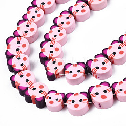 Handmade Polymer Clay Bead Strands&nbsp;CLAY-T020-23