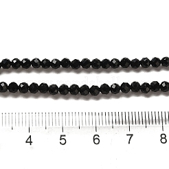 Natural Black Onyx Beads Strands&nbsp;X-G-K020-3mm-30