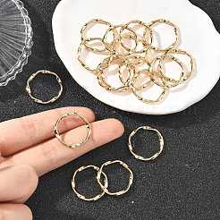 SHEGRACE Brass Linking Rings&nbsp;XGRQ58458-777G