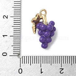 Fruit Theme Alloy Enamel Pendants&nbsp;LS-PALLOY-P314-01B-G