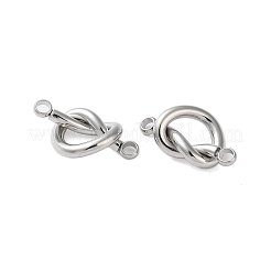 Non-Tarnish 304 Stainless Steel Connector Charms&nbsp;STAS-G338-04P