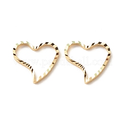 Brass Linking Rings&nbsp;KK-F831-009G-RS