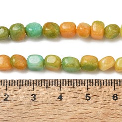 Dyed Natural White Jade Beads Strands&nbsp;GG-CBA1D61-A01-03