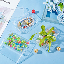 15Pcs Rectangle Transparent Acrylic Storage Boxes&nbsp;CON-BC0007-81