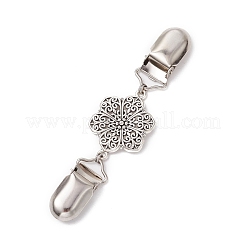 2Pcs Alloy & Iron Cardigan Clips&nbsp;JEWB-BR00183
