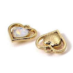 UV Plating Alloy Glass Pendants&nbsp;FIND-K032-18G
