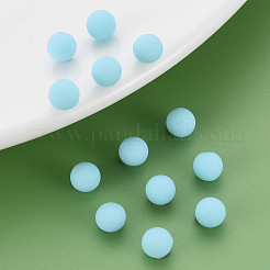 Opaque Acrylic Beads&nbsp;PAB702Y-B01-07
